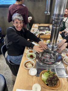 Korean beef BBQ farewell dinner in Seoul